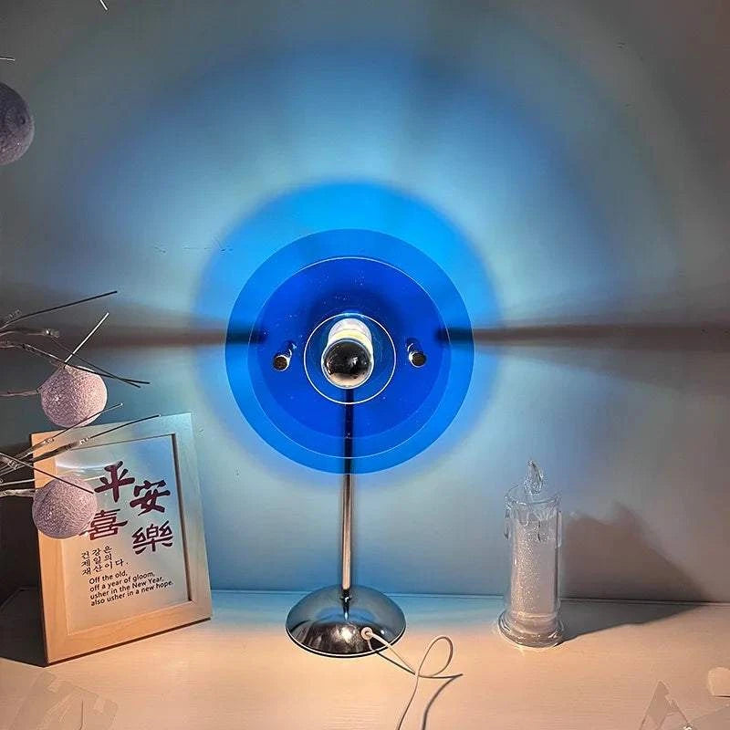 USB Sunset Rainbow Table Lamp by DropShop