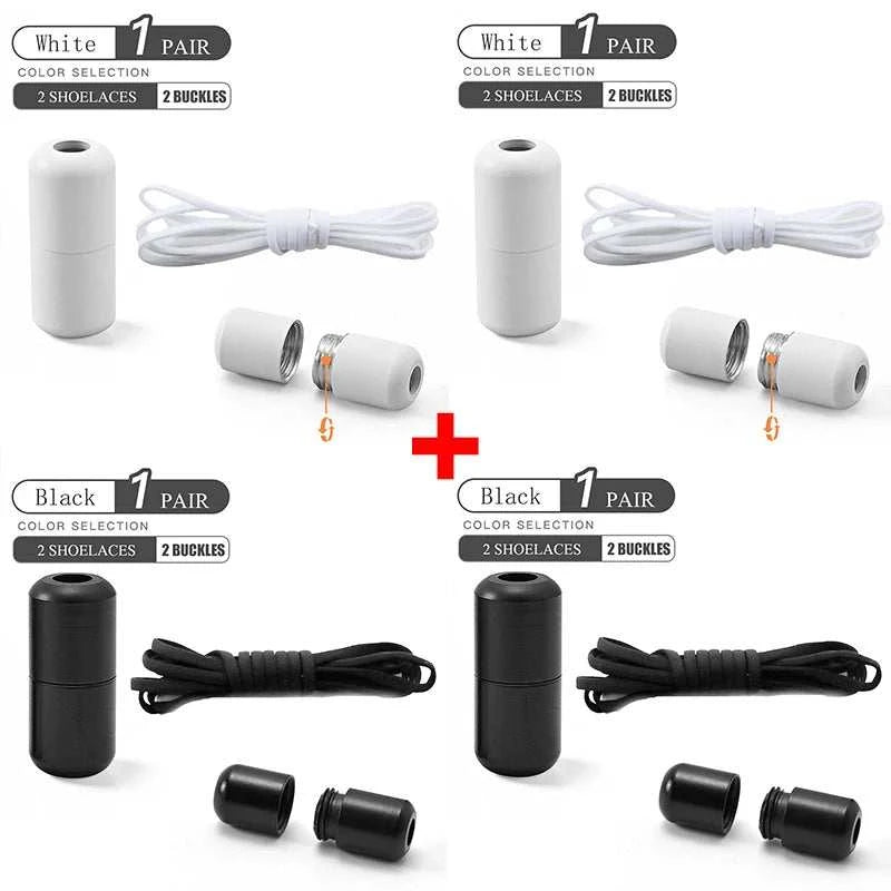 No Tie Shoelaces with Metal Lock for Sneakers by DropShop