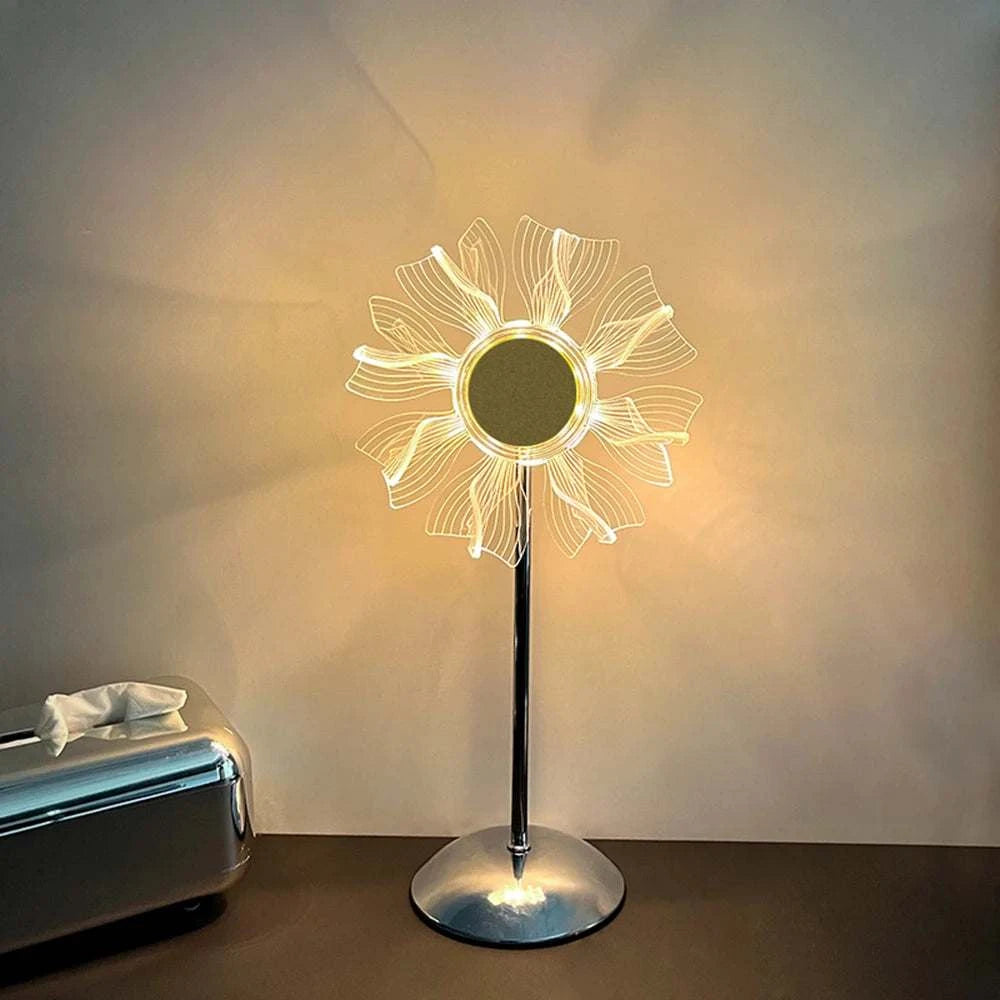 USB Sunset Rainbow Table Lamp by DropShop
