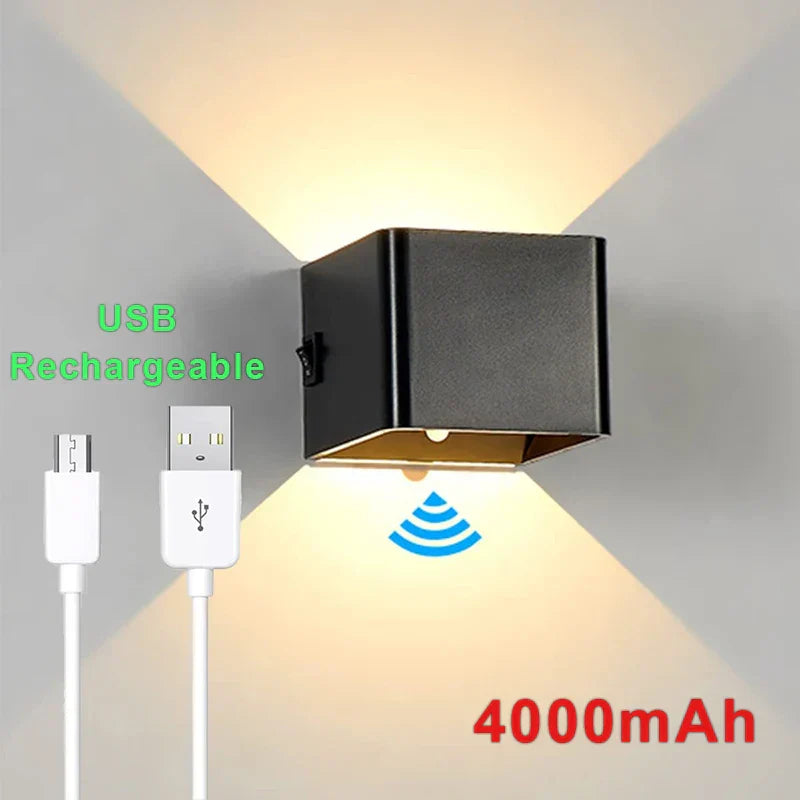Magnetic Motion Sensor Wall Lamp by DropShop