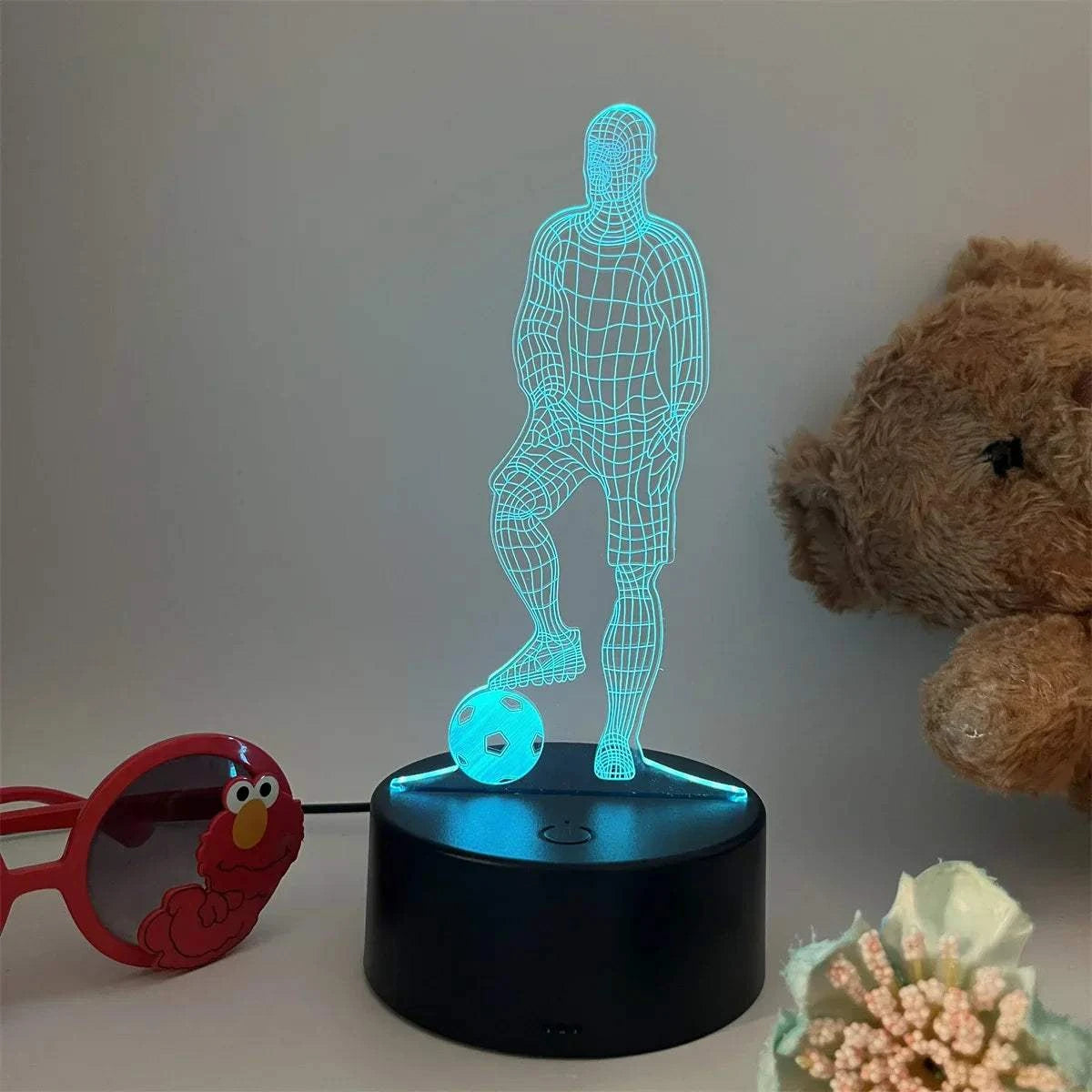 Football 3D Night Lamps LED Touch Illusion Light Decor