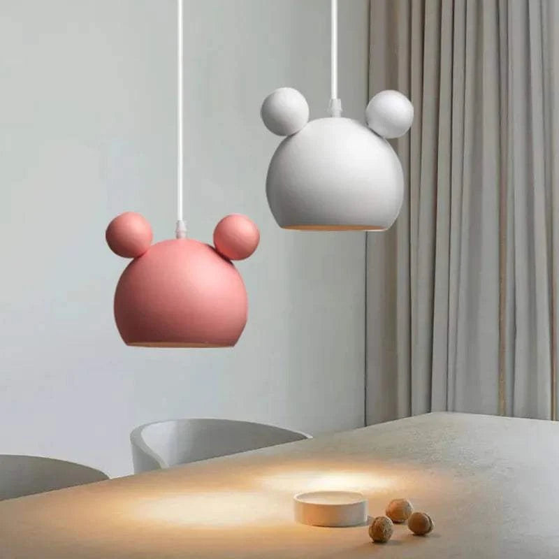Mickey LED Kids Pendant Light Ceiling Bedroom Lamp