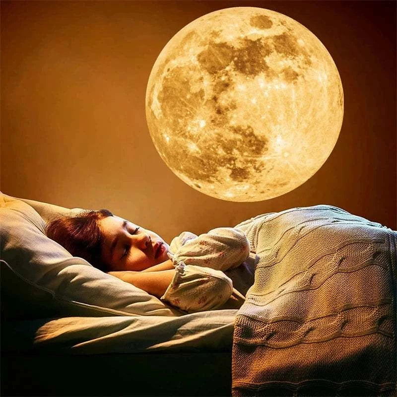Moon Earth Projection Lamp Galaxy Ambient Night Light