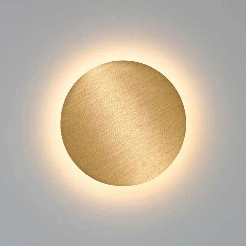 Round Aluminum LED Wall Lamp by DropShop