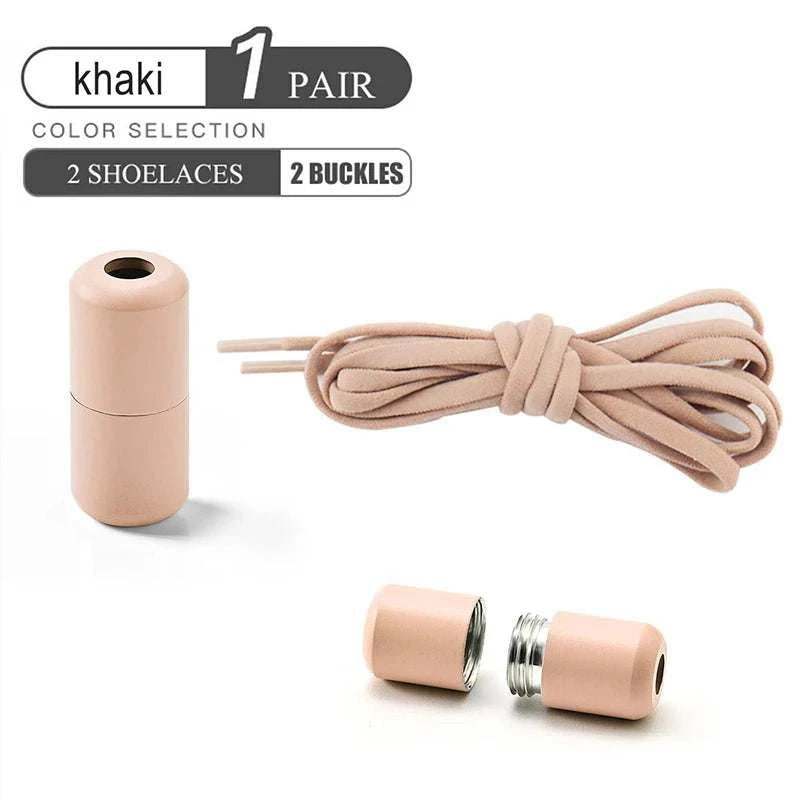No Tie Shoelaces with Metal Lock for Sneakers by DropShop