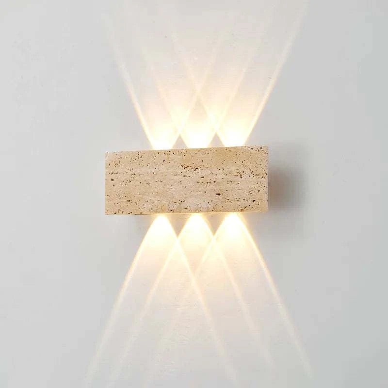 Stone LED Wall Lamp IP65 by DropShop