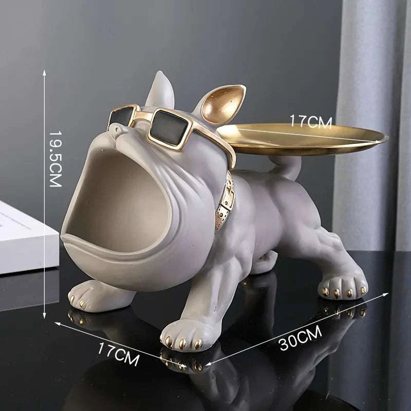 French Bulldog Tray Statue by DropShop