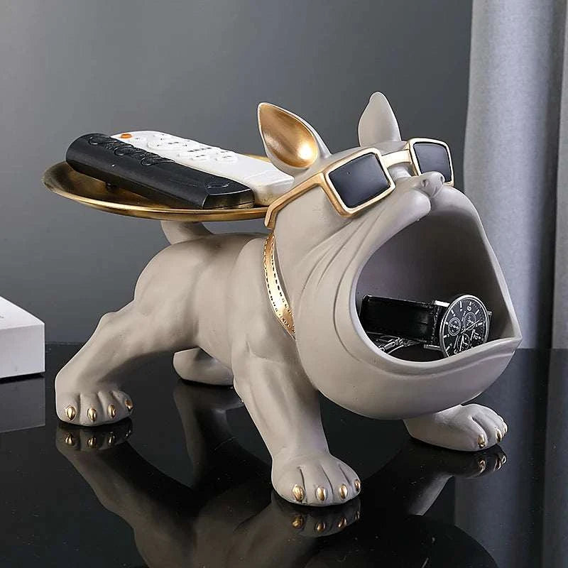 French Bulldog Tray Statue by DropShop