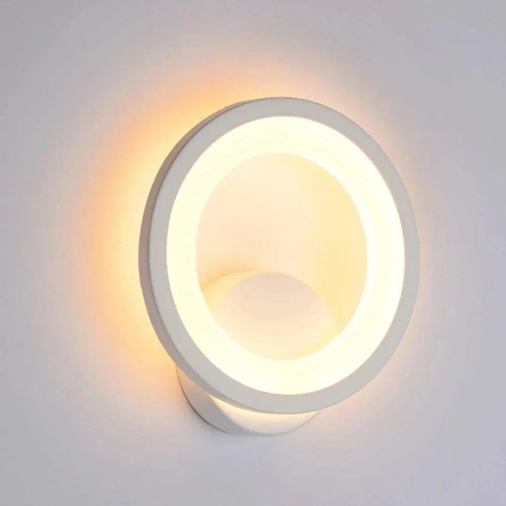 Round LED Iron Wall Sconce by DropShop