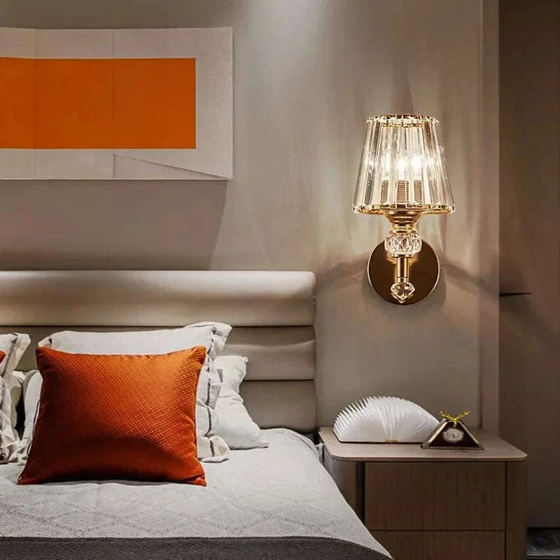 Crystal LED Wall Sconce by DropShop