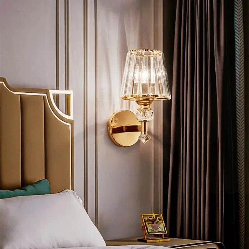 Crystal LED Wall Sconce by DropShop