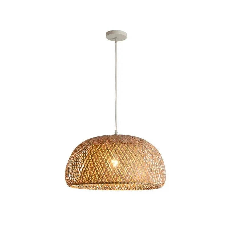 Large Bamboo Pendant Light by DropShop