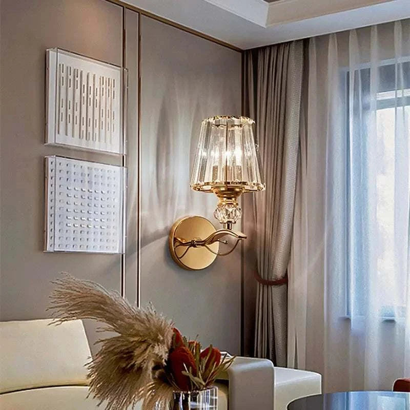 Crystal LED Wall Sconce by DropShop