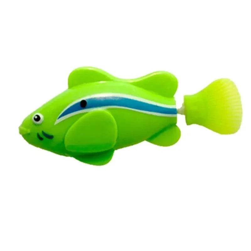 LED Robot Fish Cat Toy by covers4phones