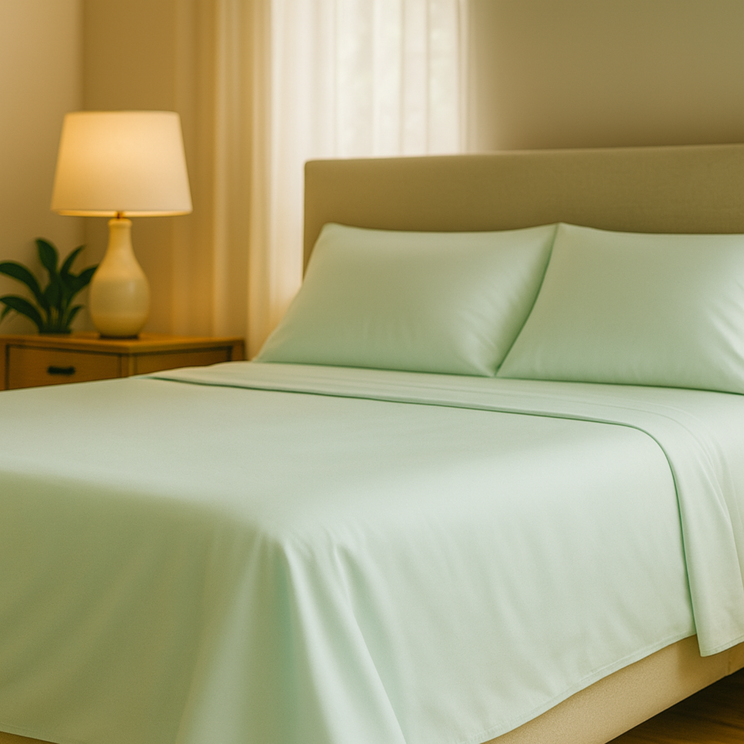 Cooling Bamboo Viscose Sheets by Pure Fiber