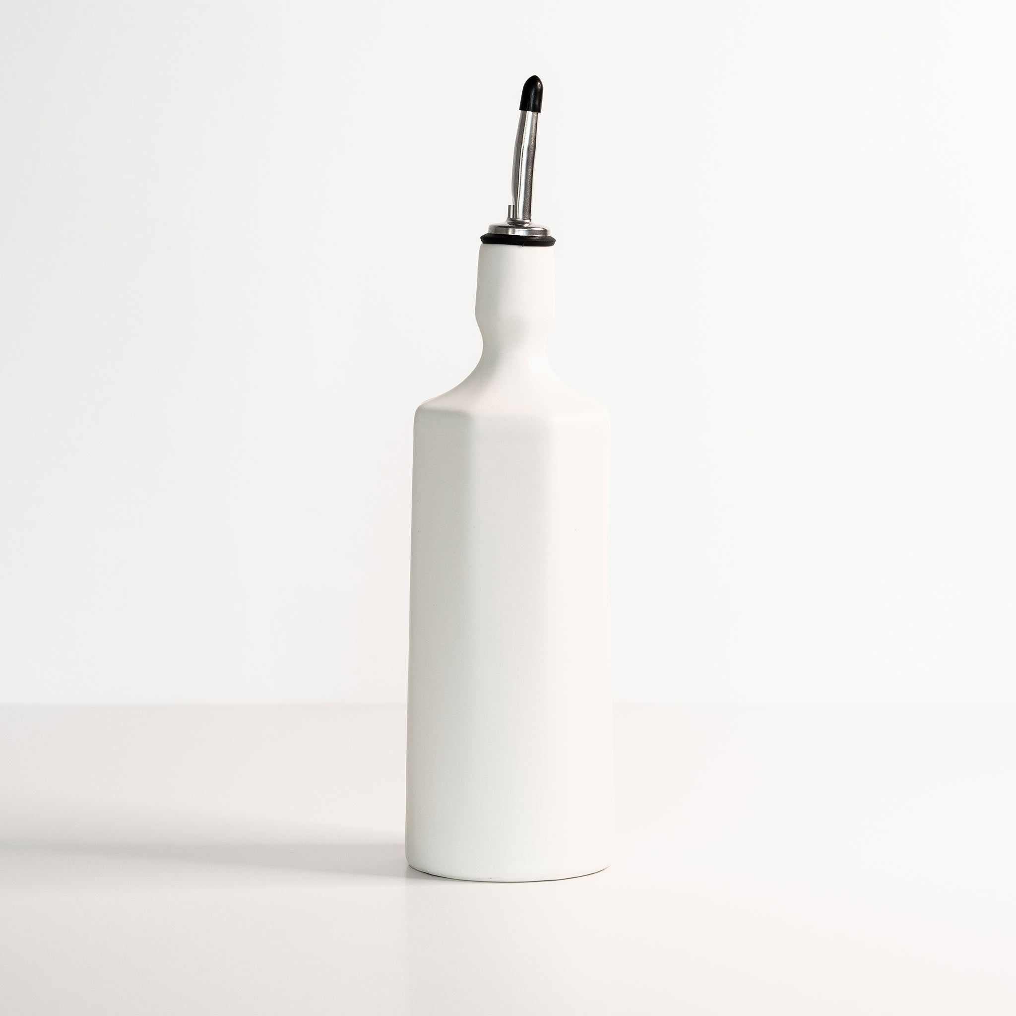 Porcelain Drip-Free Oil Bottle by Ember Collective