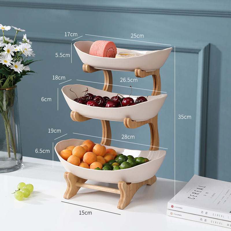 Multi-Layer Fruit Rack Kitchen Storage Organizer