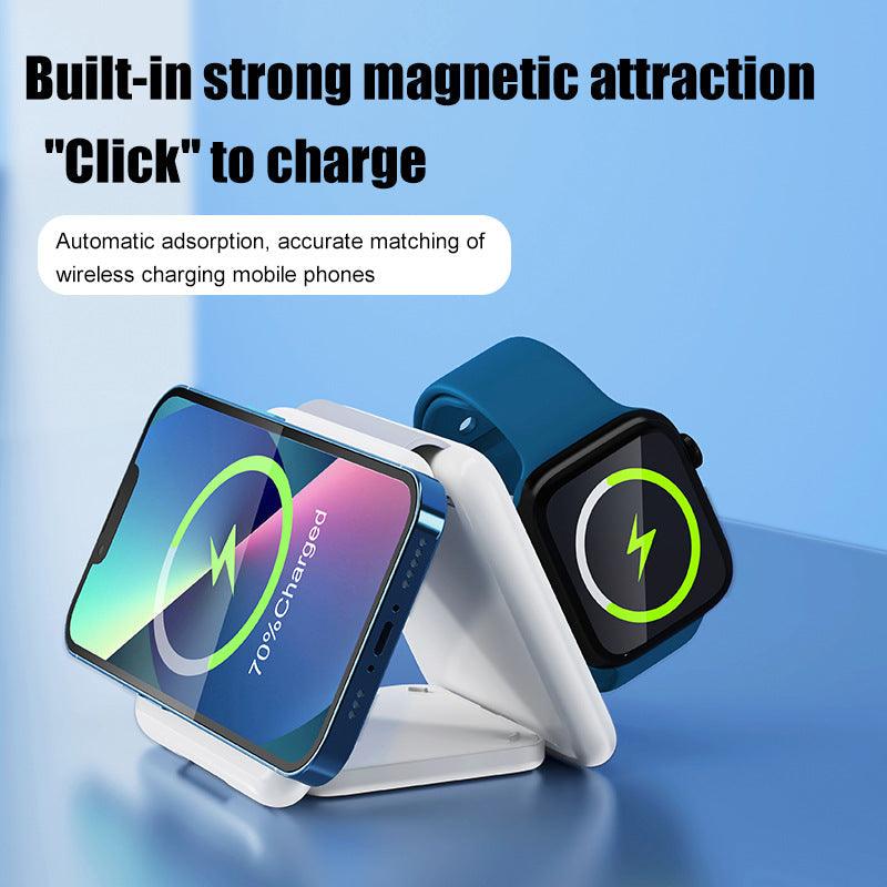 Foldable 3-in-1 Mag Charger by FLIPSTYLEZLLC