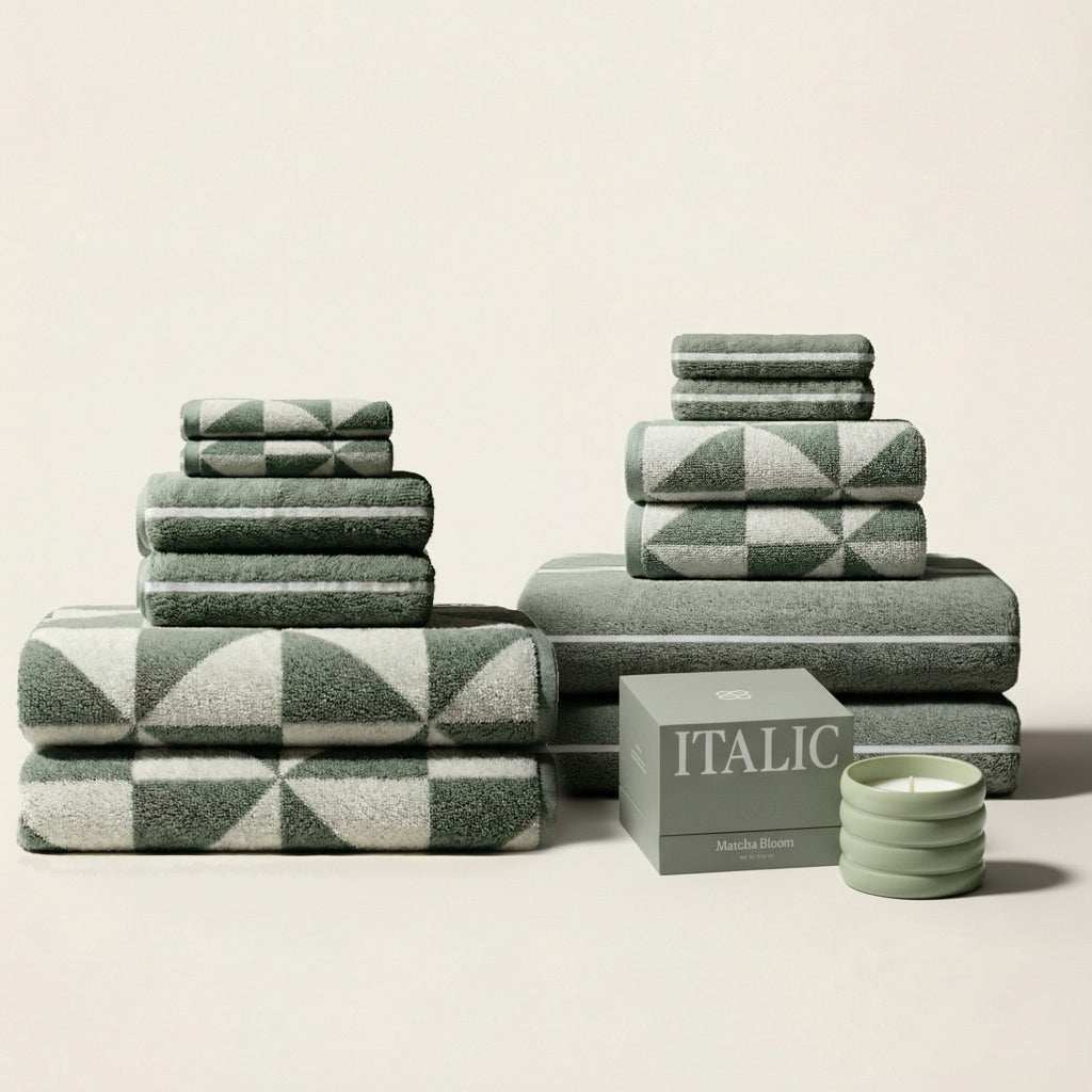Australian Cotton Bath Towels by Italic