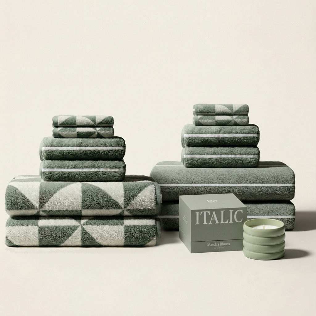 Australian Cotton Bath Towels by Italic