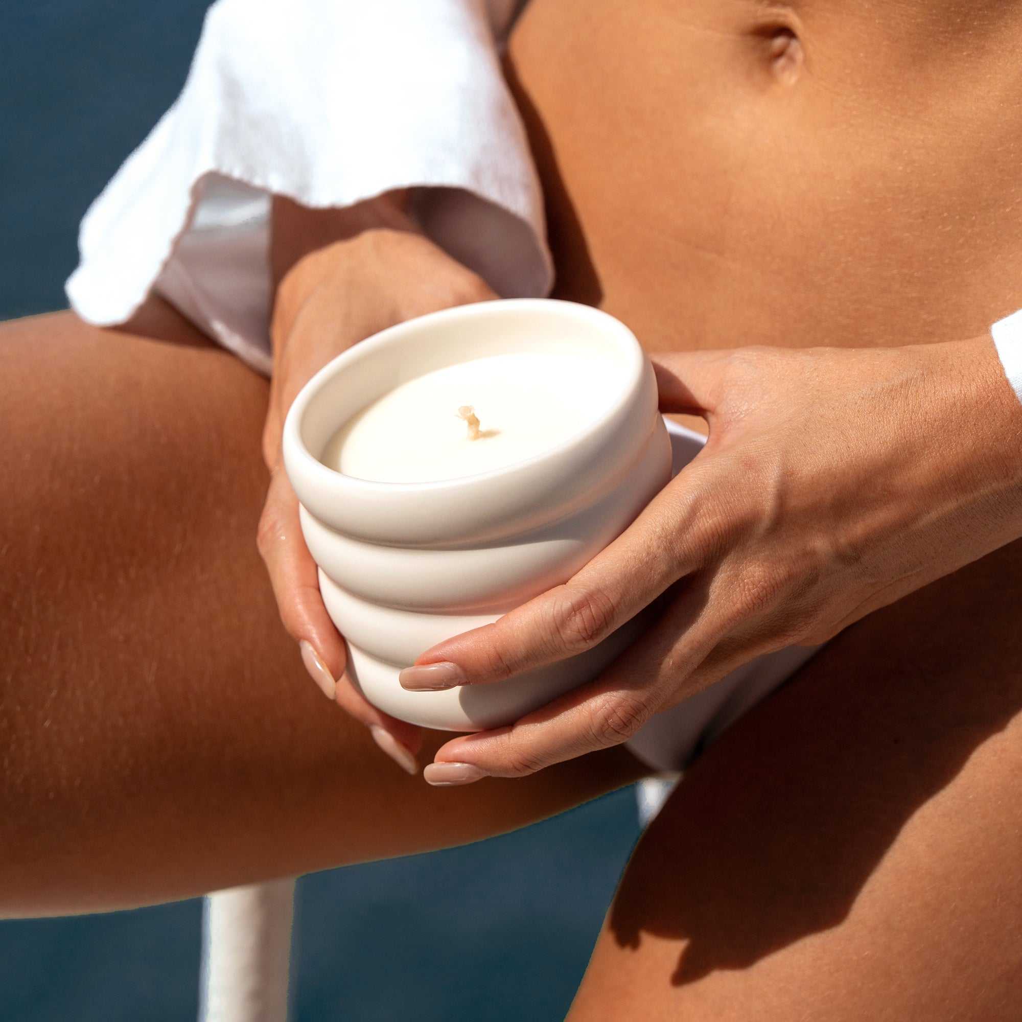 Ceramic Soy Scent Candle by Italic