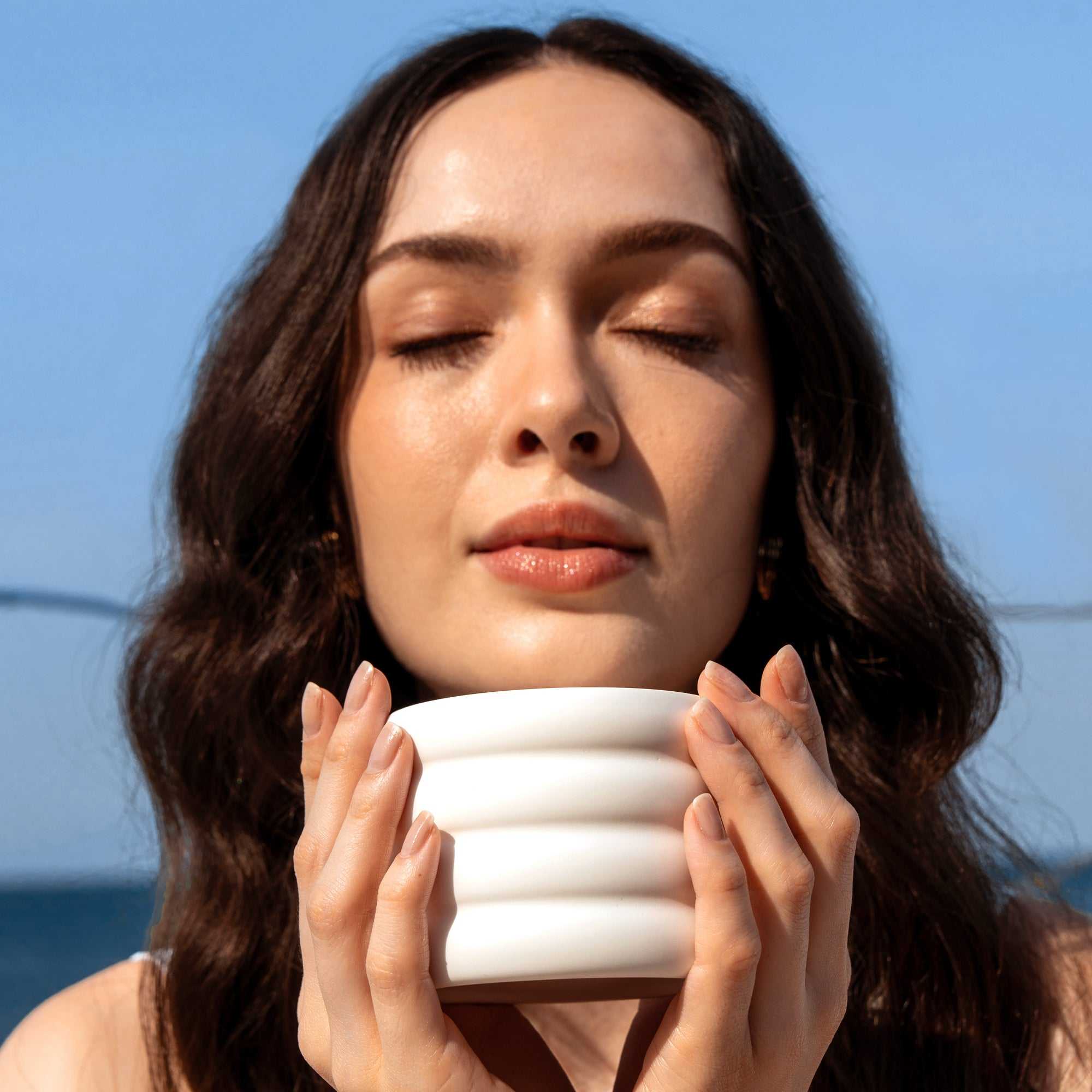 Ceramic Soy Scent Candle by Italic