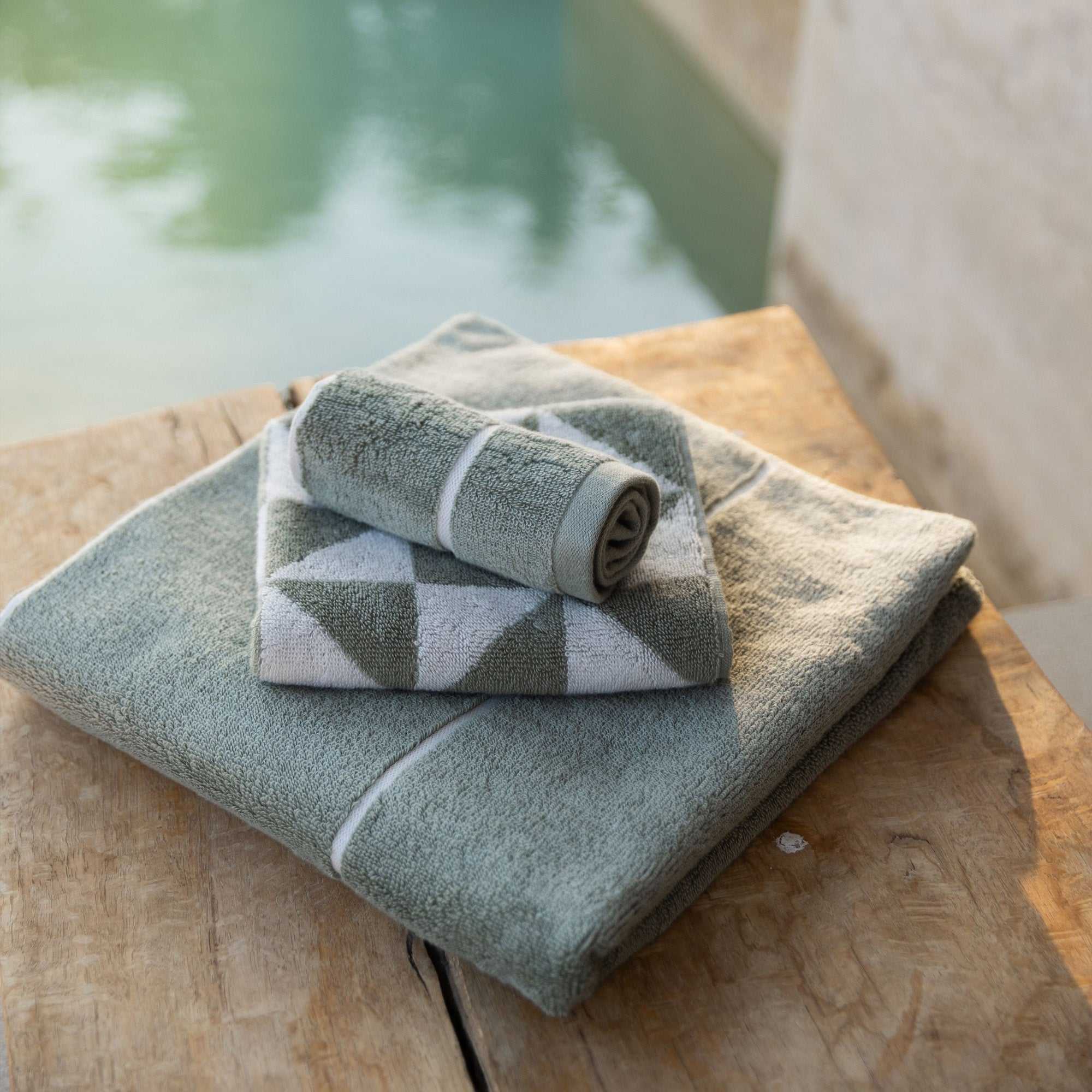 Australian Cotton Bath Towels by Italic