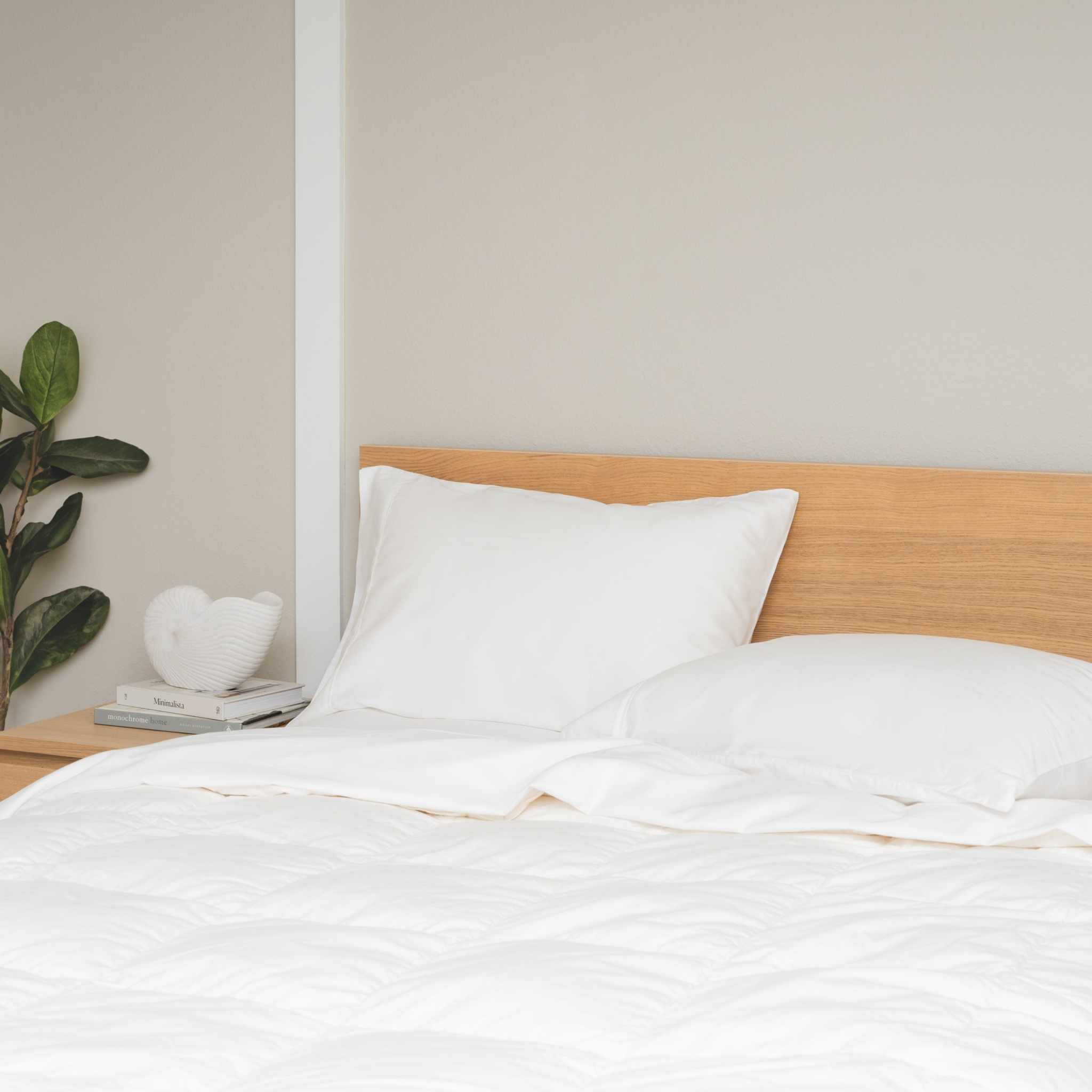 Organic Sateen Bed Sheets Soft Luxury Bedding Set