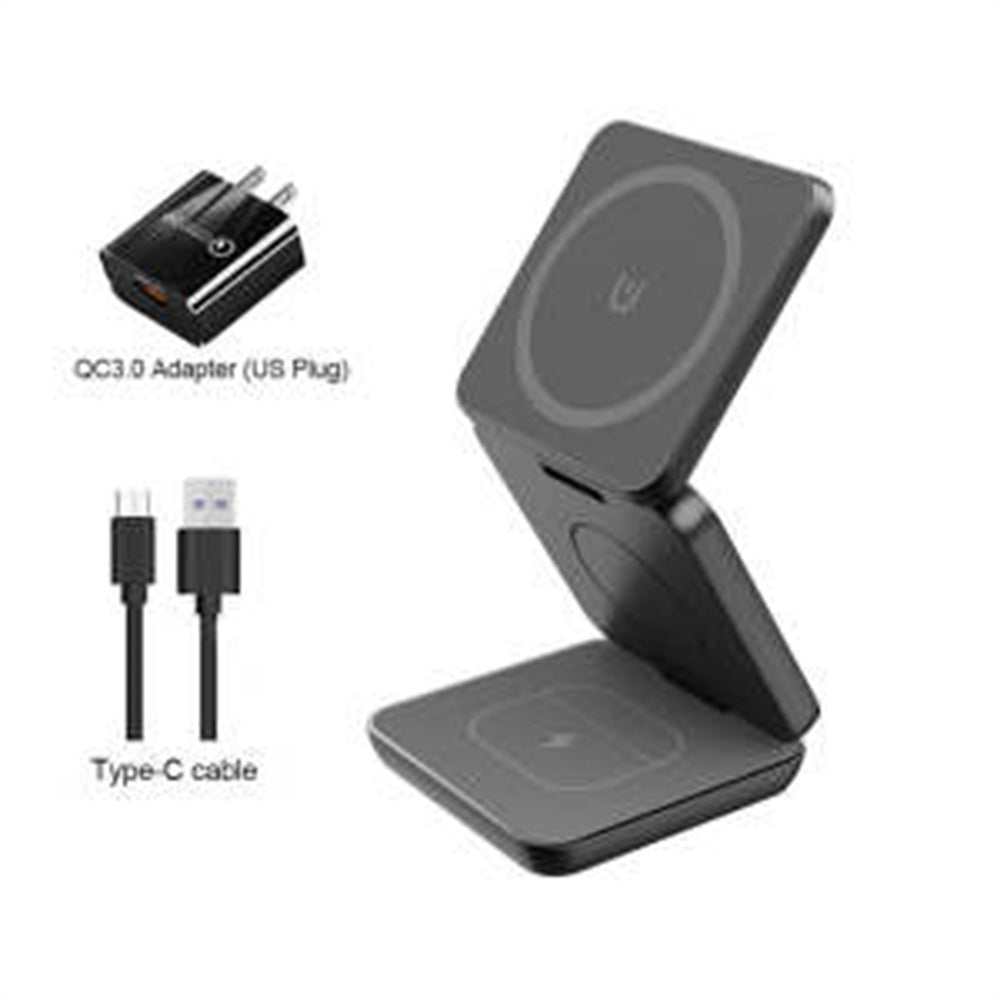 Magnetic Foldable 3-in-1 Charger by FLIPSTYLEZLLC