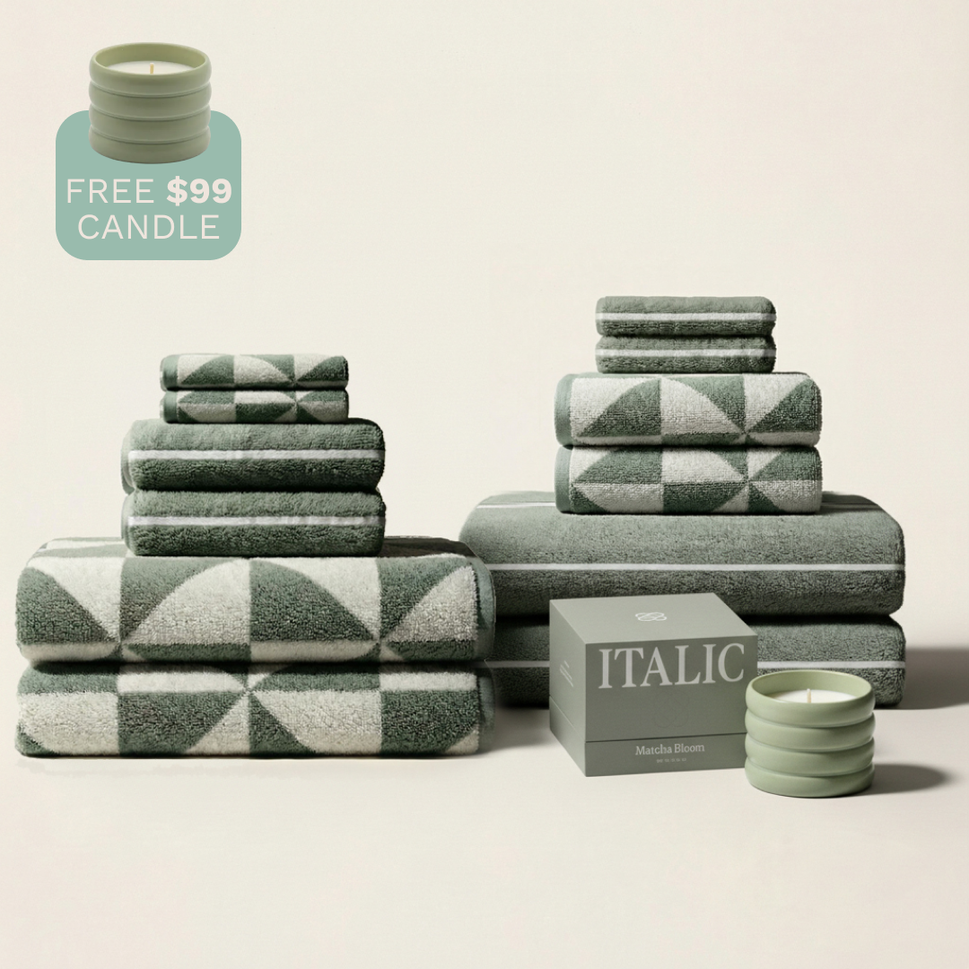 Australian Cotton Bath Towels by Italic