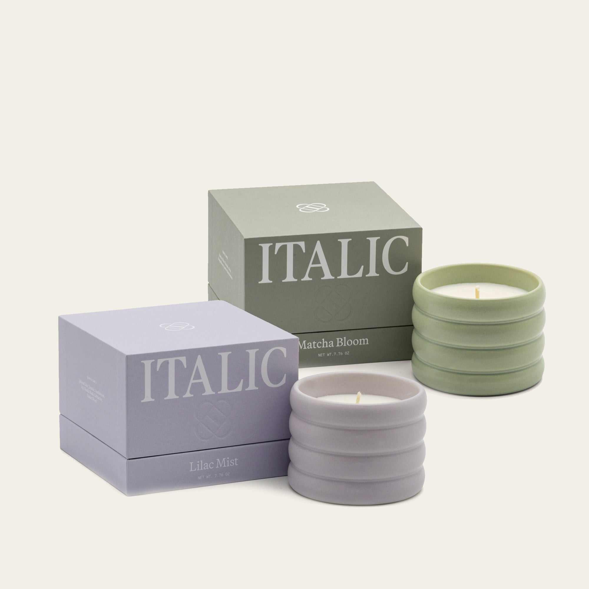 Ceramic Soy Scent Candle by Italic