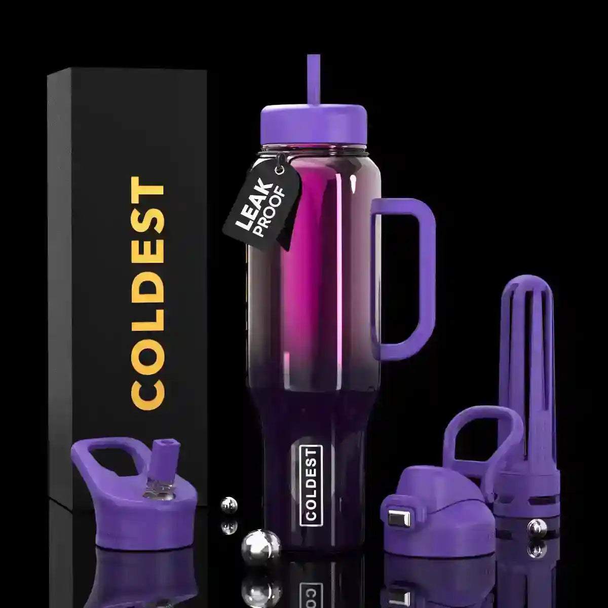 46oz Cold Water Bottle by Coldest