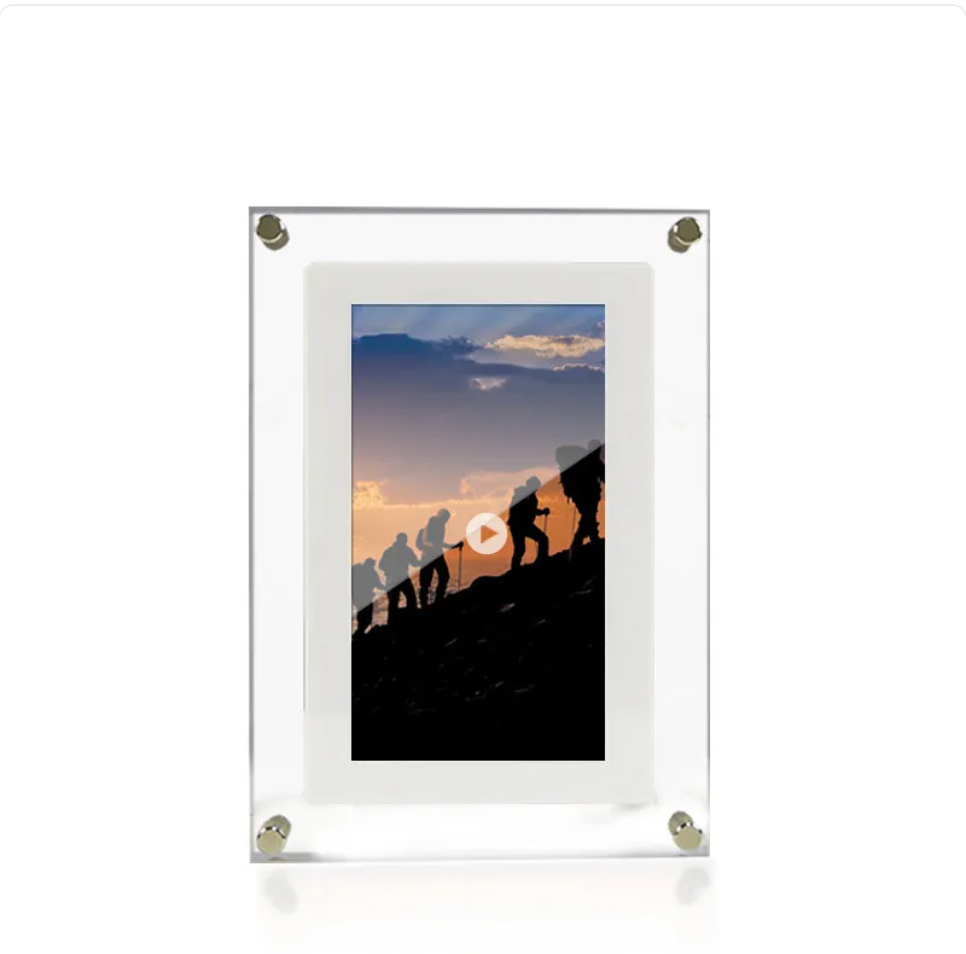 Digital Photo Frame with Video Playback & 1GB Storage
