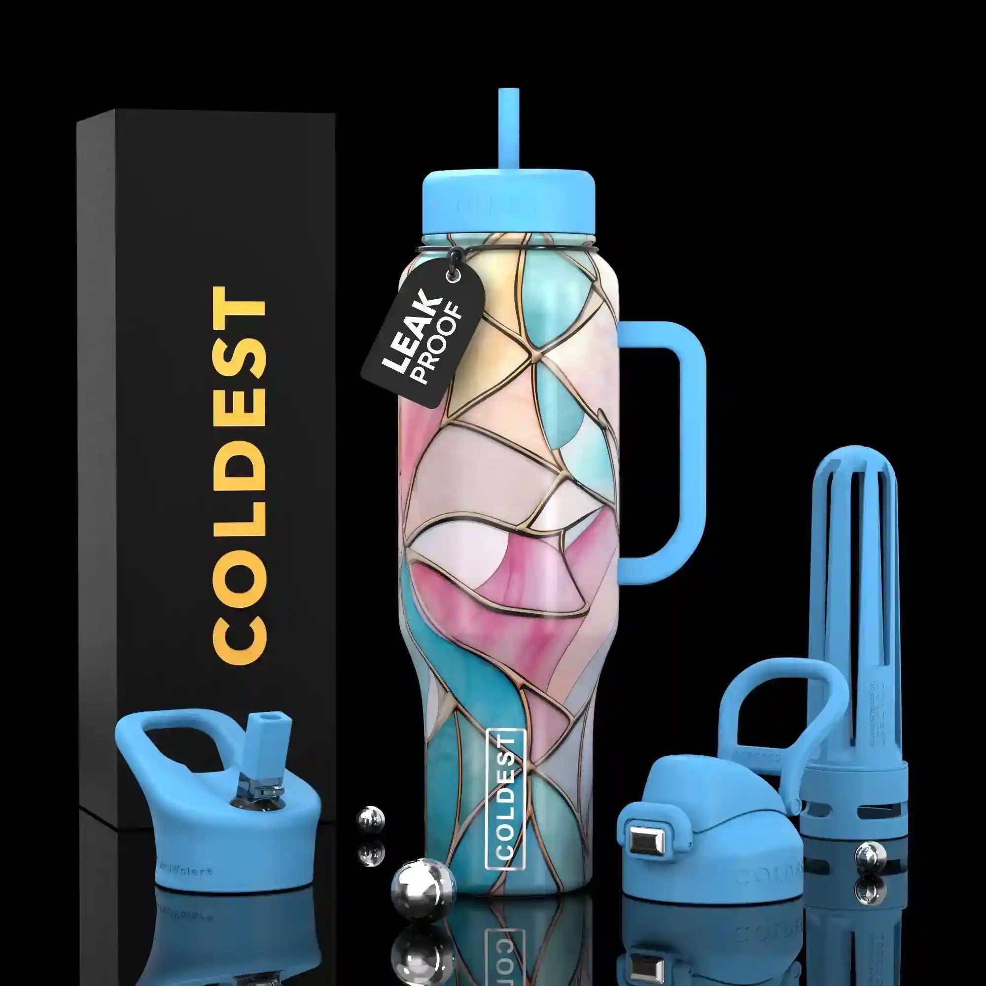 46oz Cold Water Bottle by Coldest