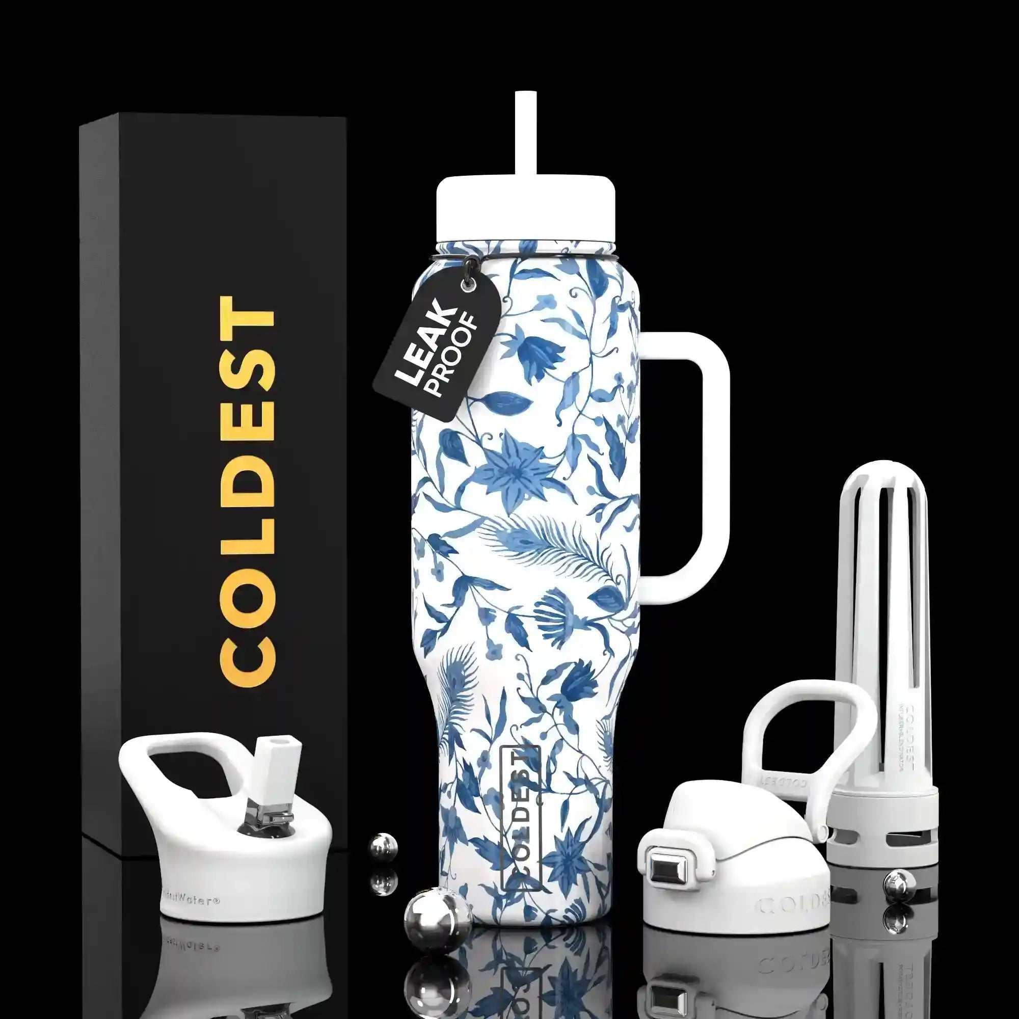 46oz Cold Water Bottle by Coldest