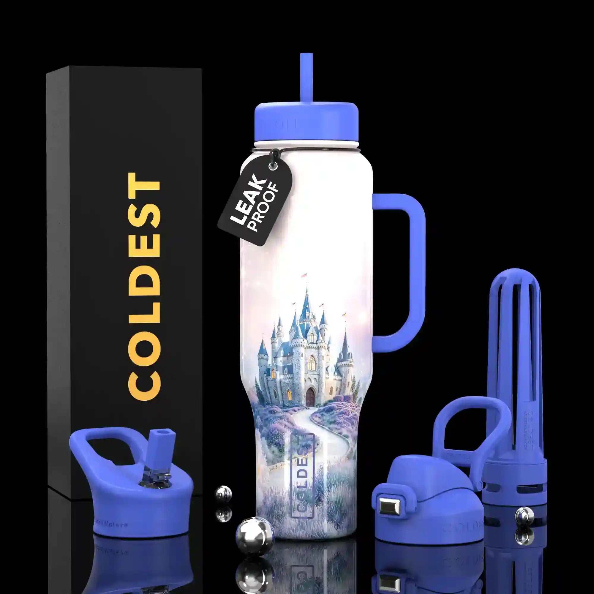 46oz Cold Water Bottle by Coldest