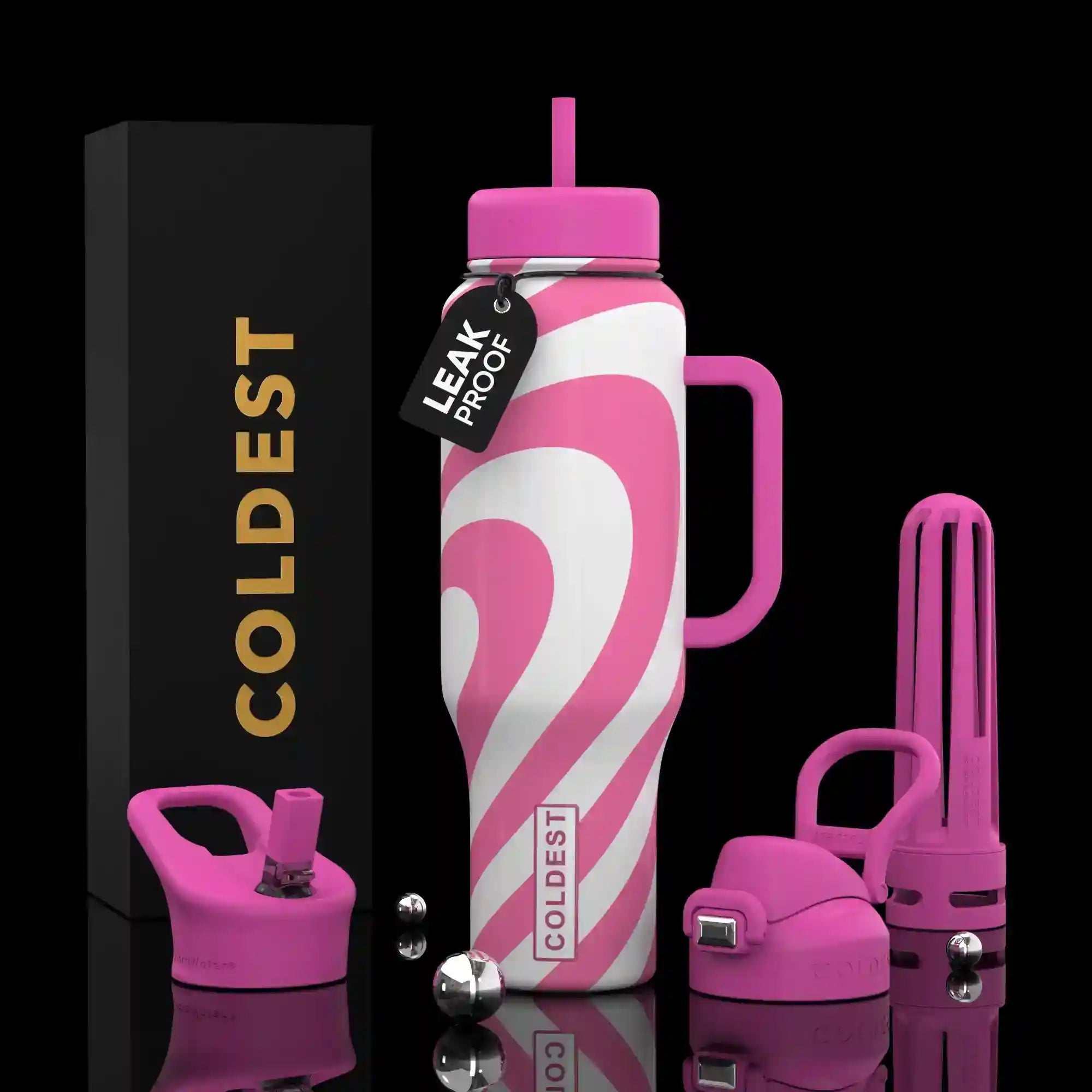 46oz Cold Water Bottle by Coldest