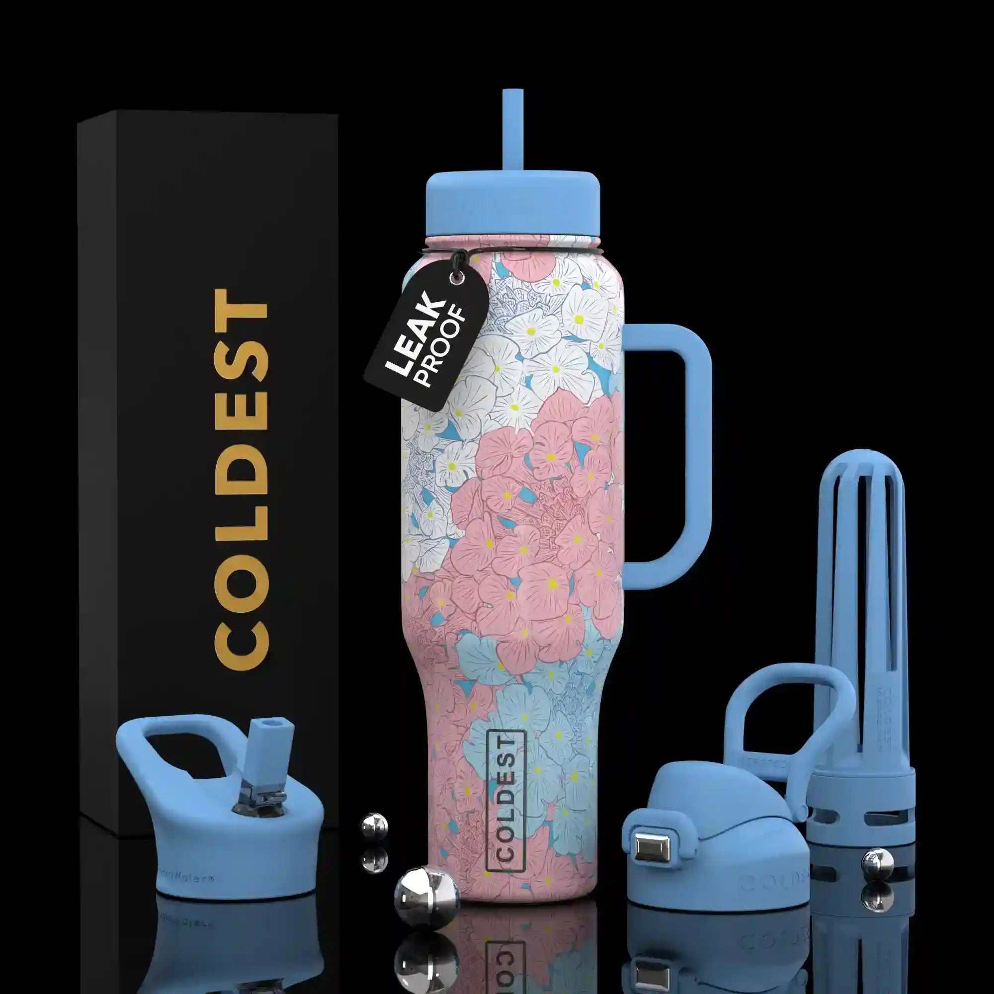 46oz Cold Water Bottle by Coldest