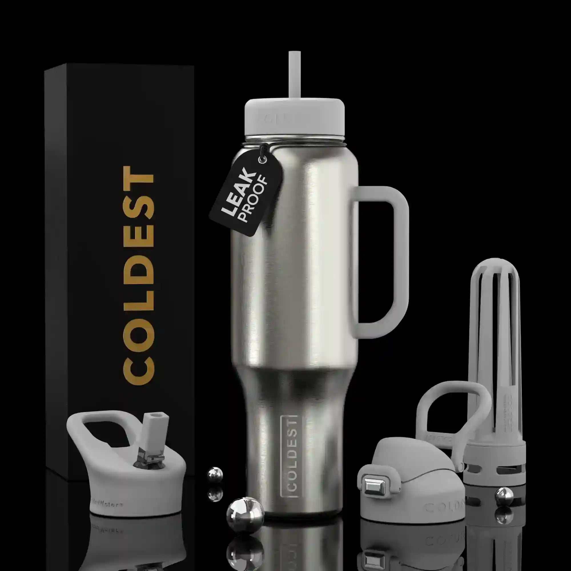 46oz Cold Water Bottle by Coldest