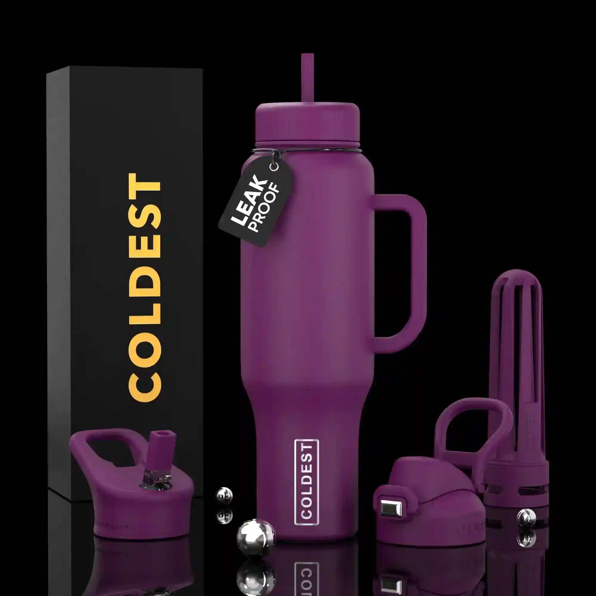 46oz Cold Water Bottle by Coldest