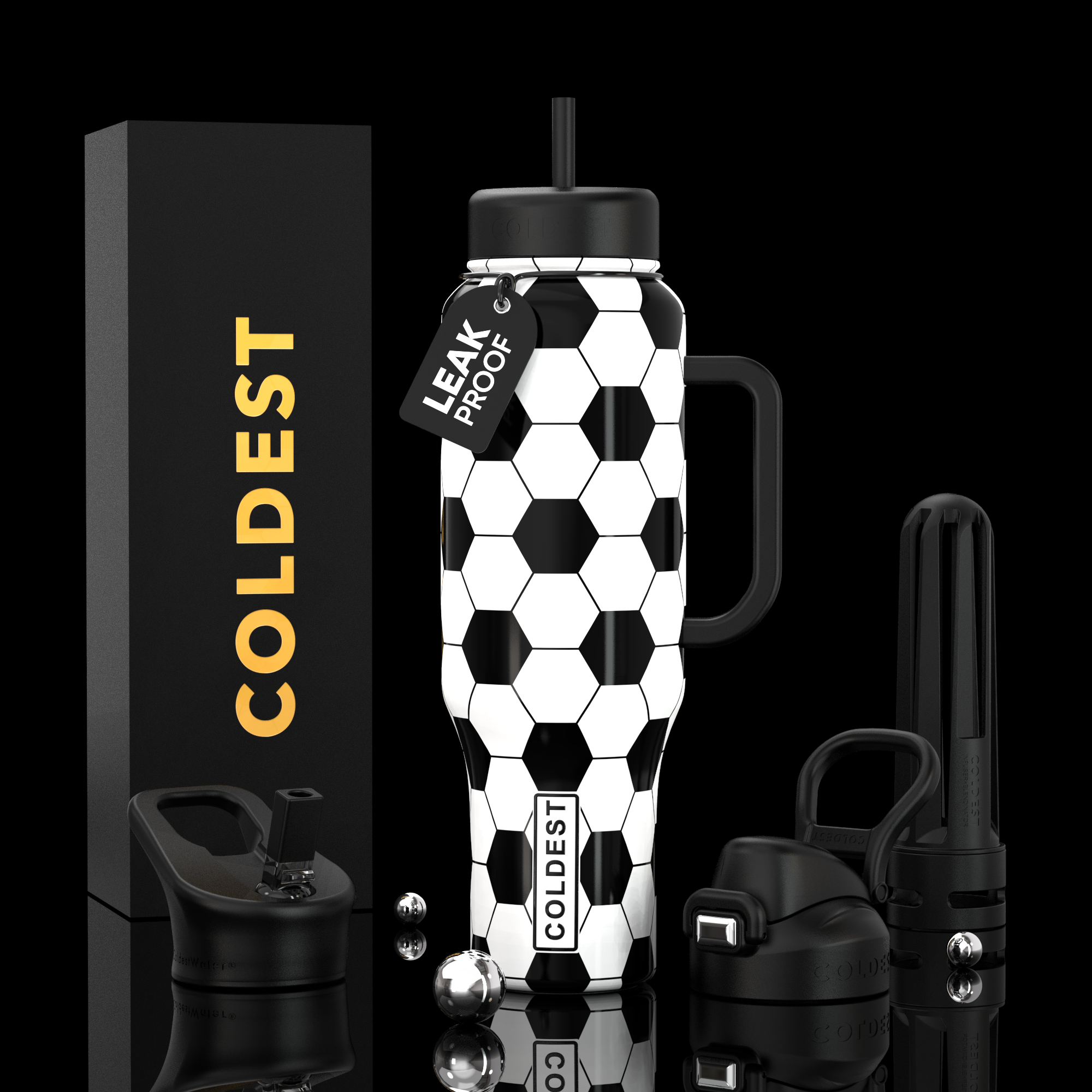 46oz Cold Water Bottle by Coldest