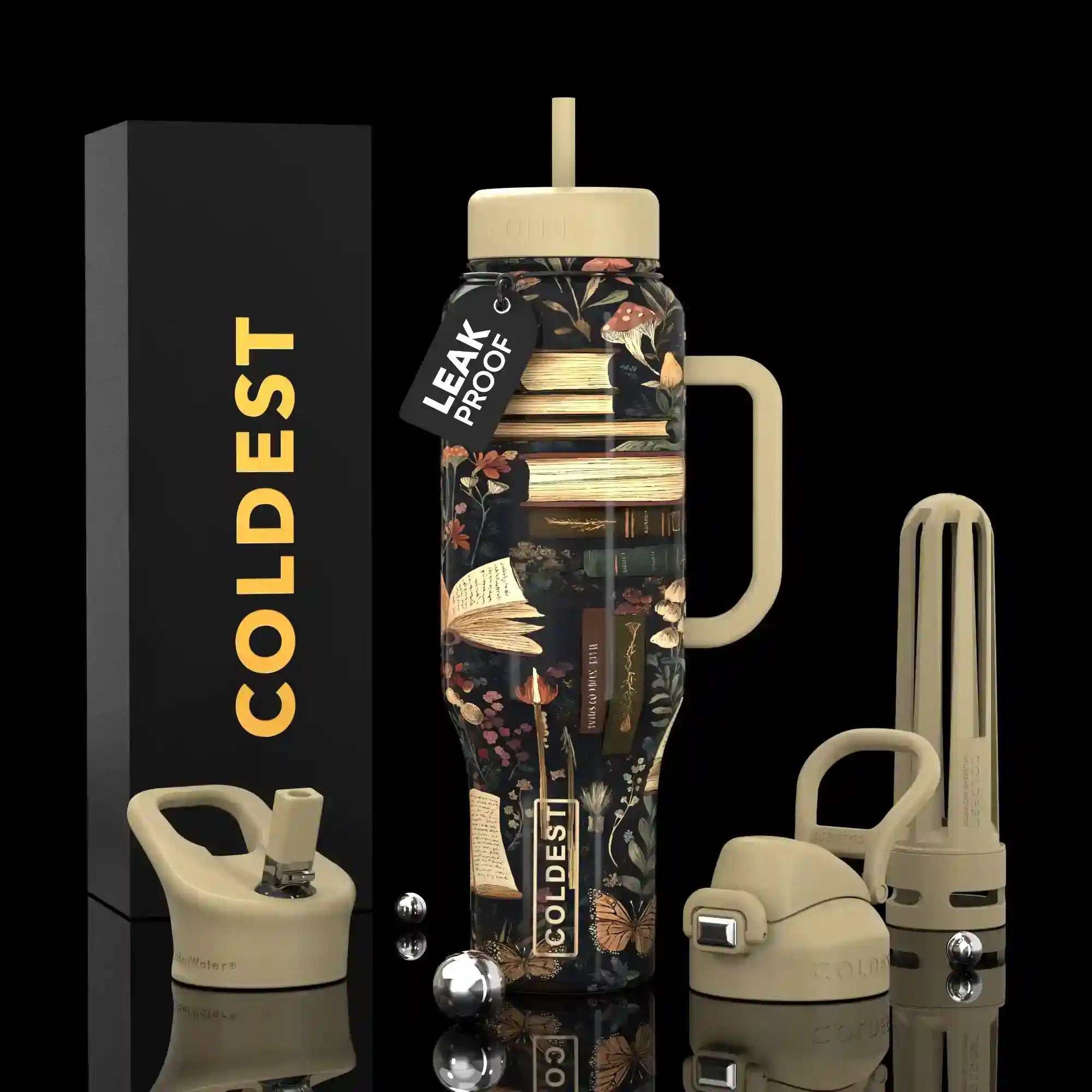 46oz Cold Water Bottle by Coldest
