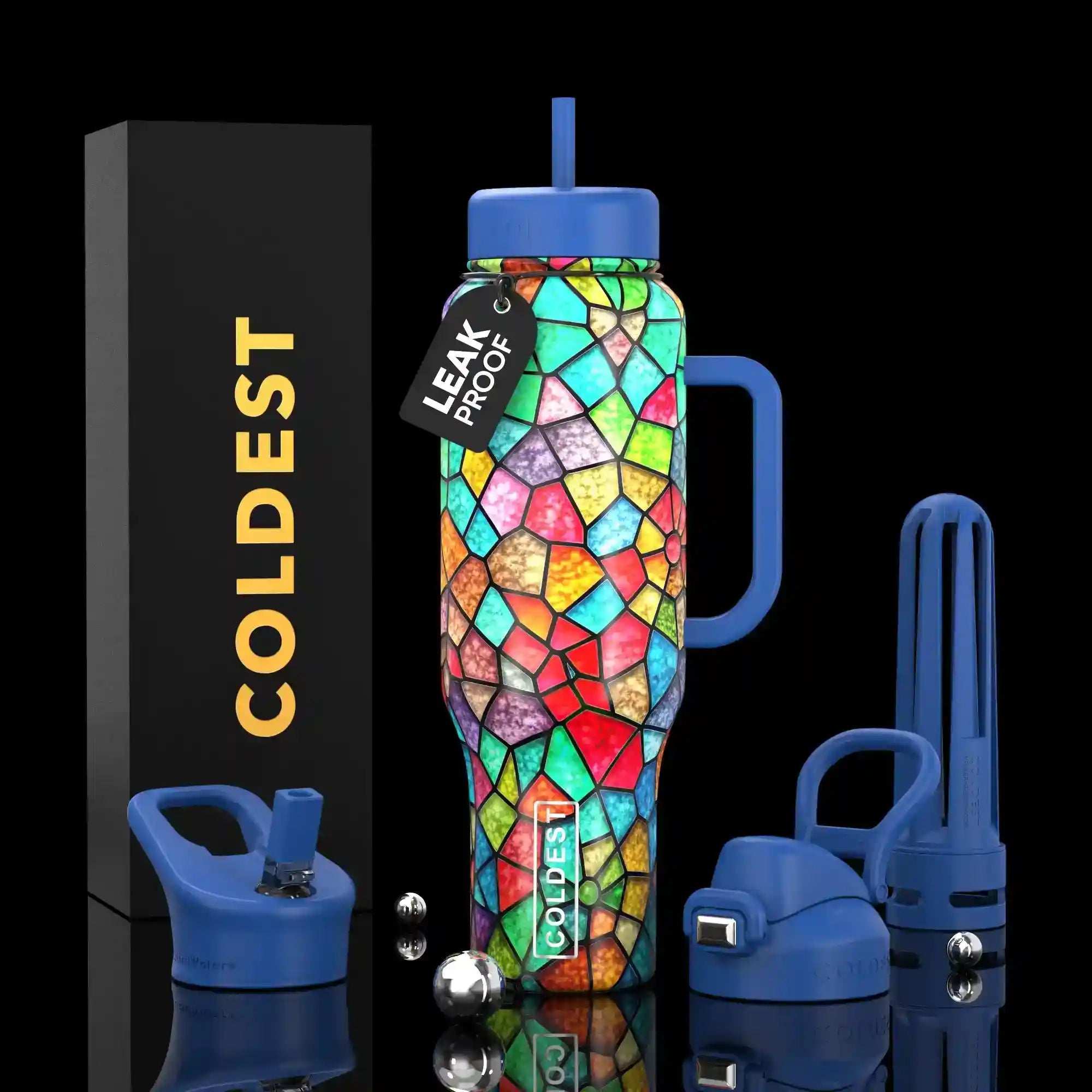 46oz Cold Water Bottle by Coldest