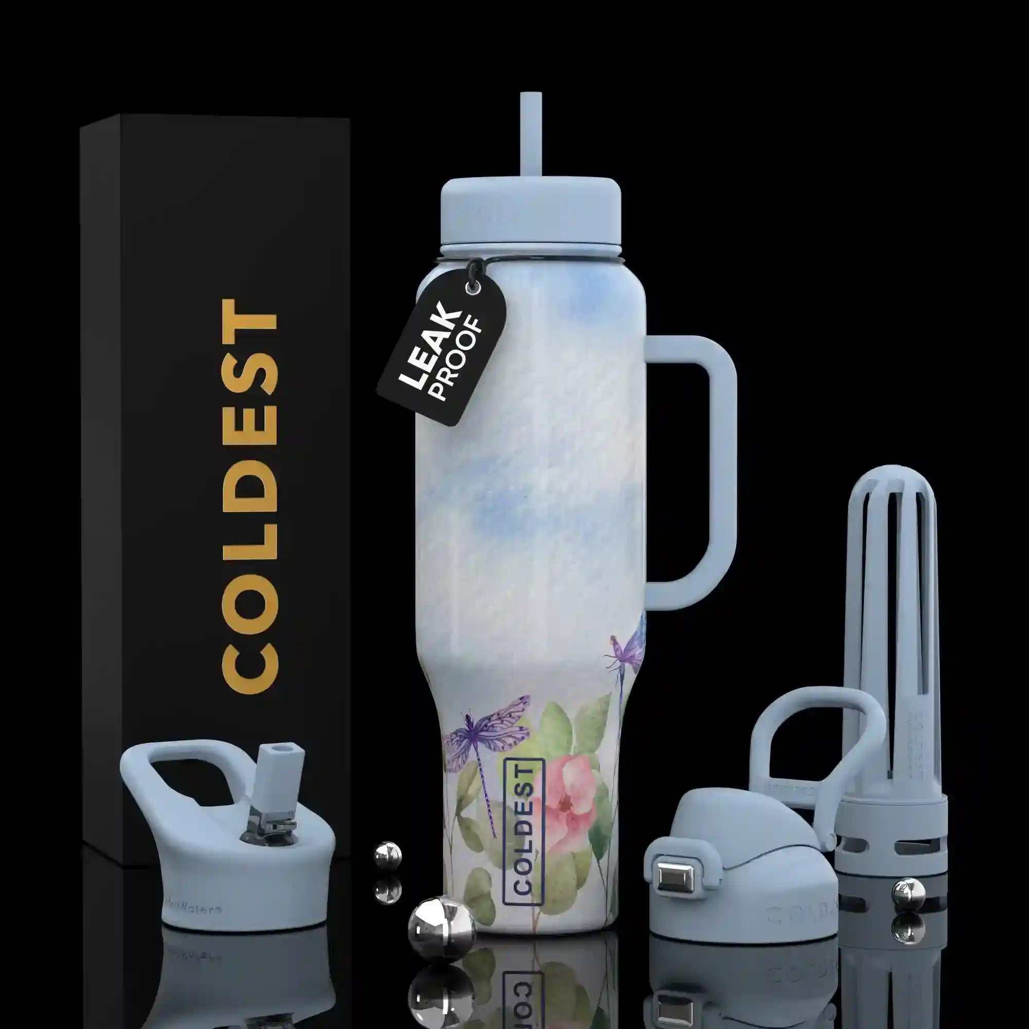 46oz Cold Water Bottle by Coldest