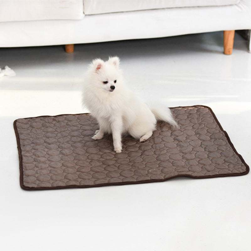 Cooling Pet Mat Ice Silk Summer Comfort Pad