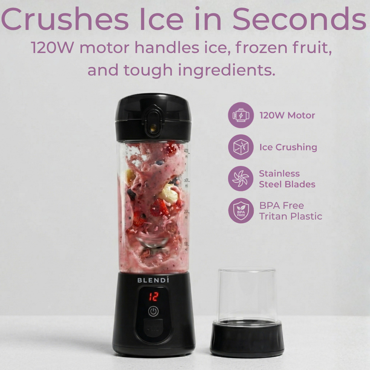 Ice Crushing Travel Blender by BLENDi