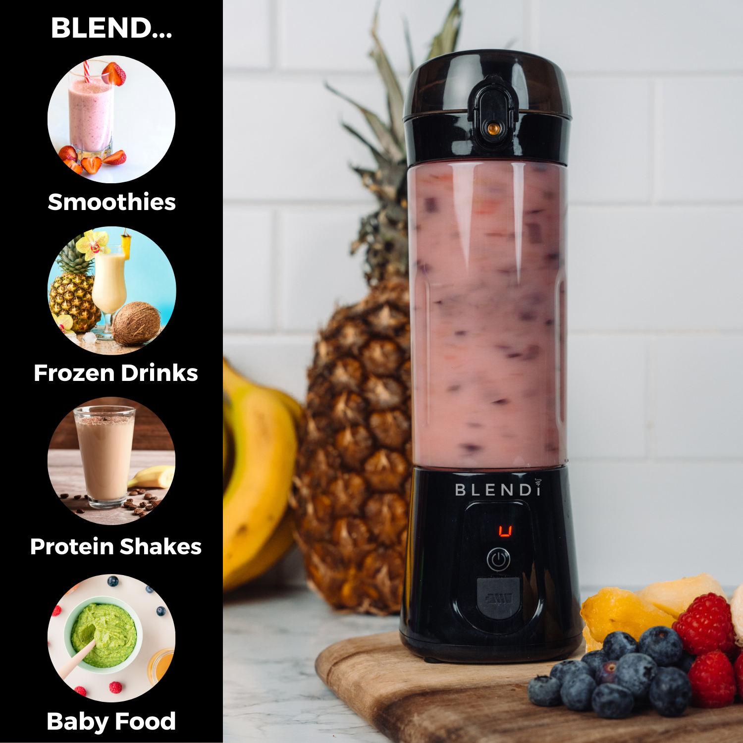 Ice Crushing Travel Blender by BLENDi
