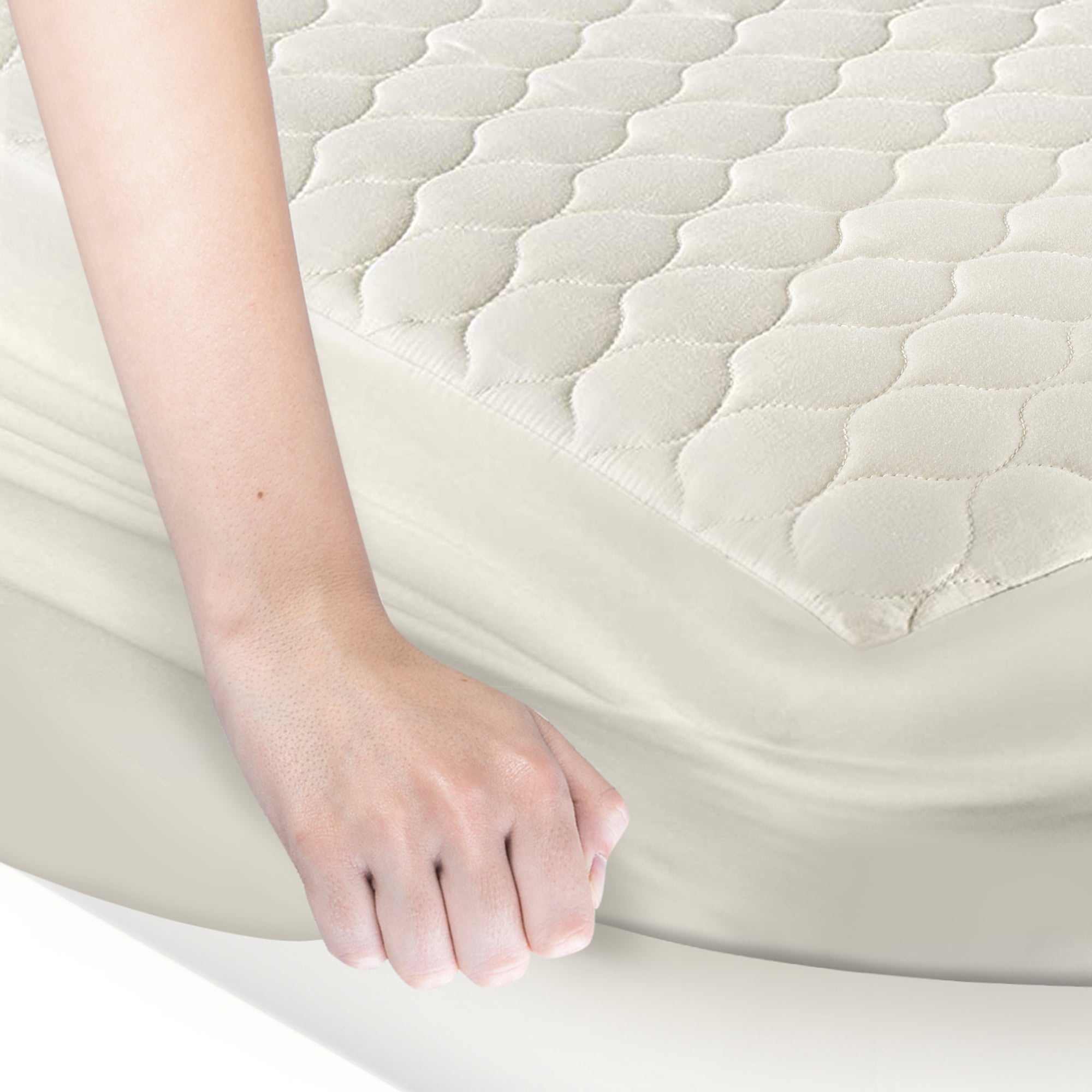 Organic Cotton Mattress Pad by Whisper Organics