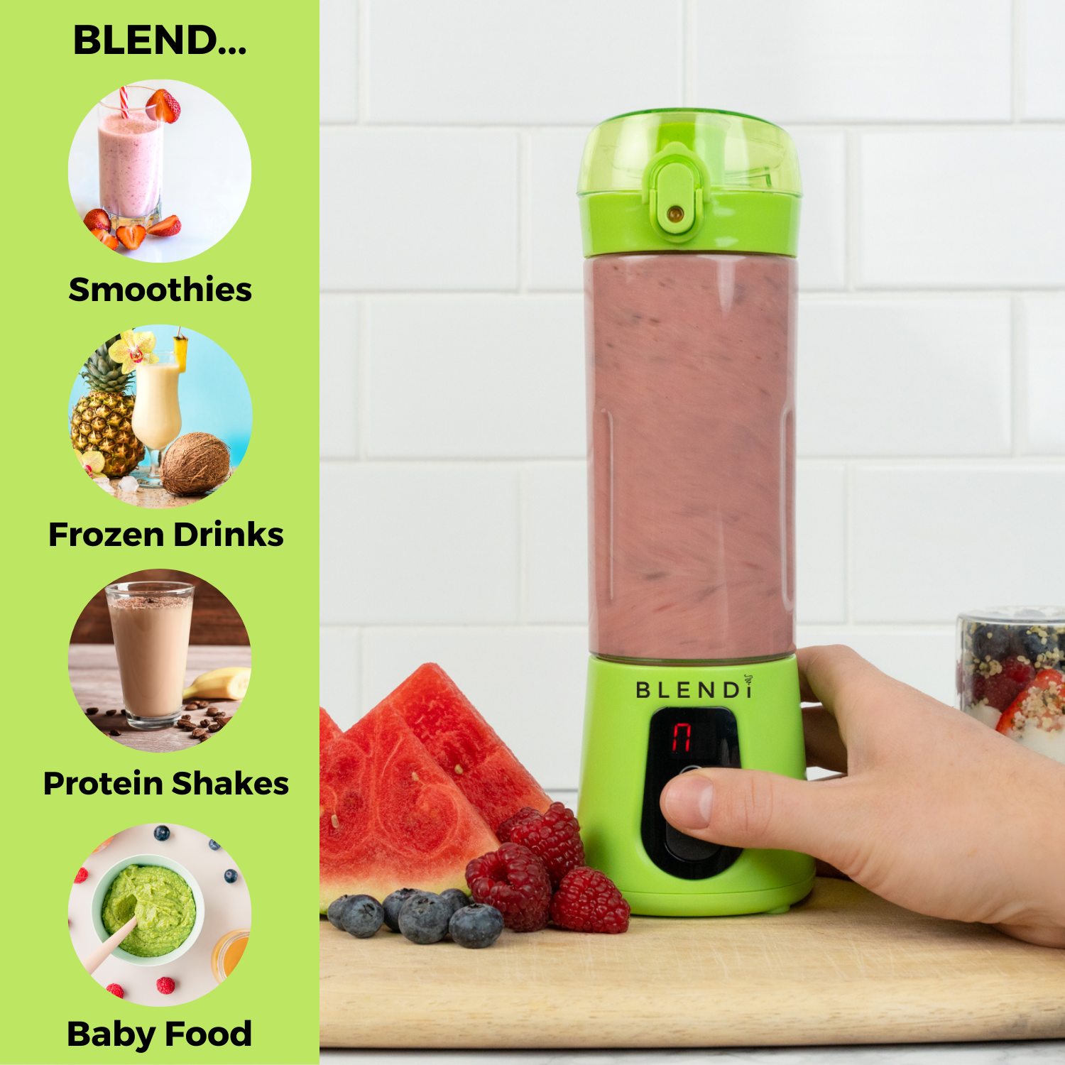 Ice Crushing Travel Blender by BLENDi