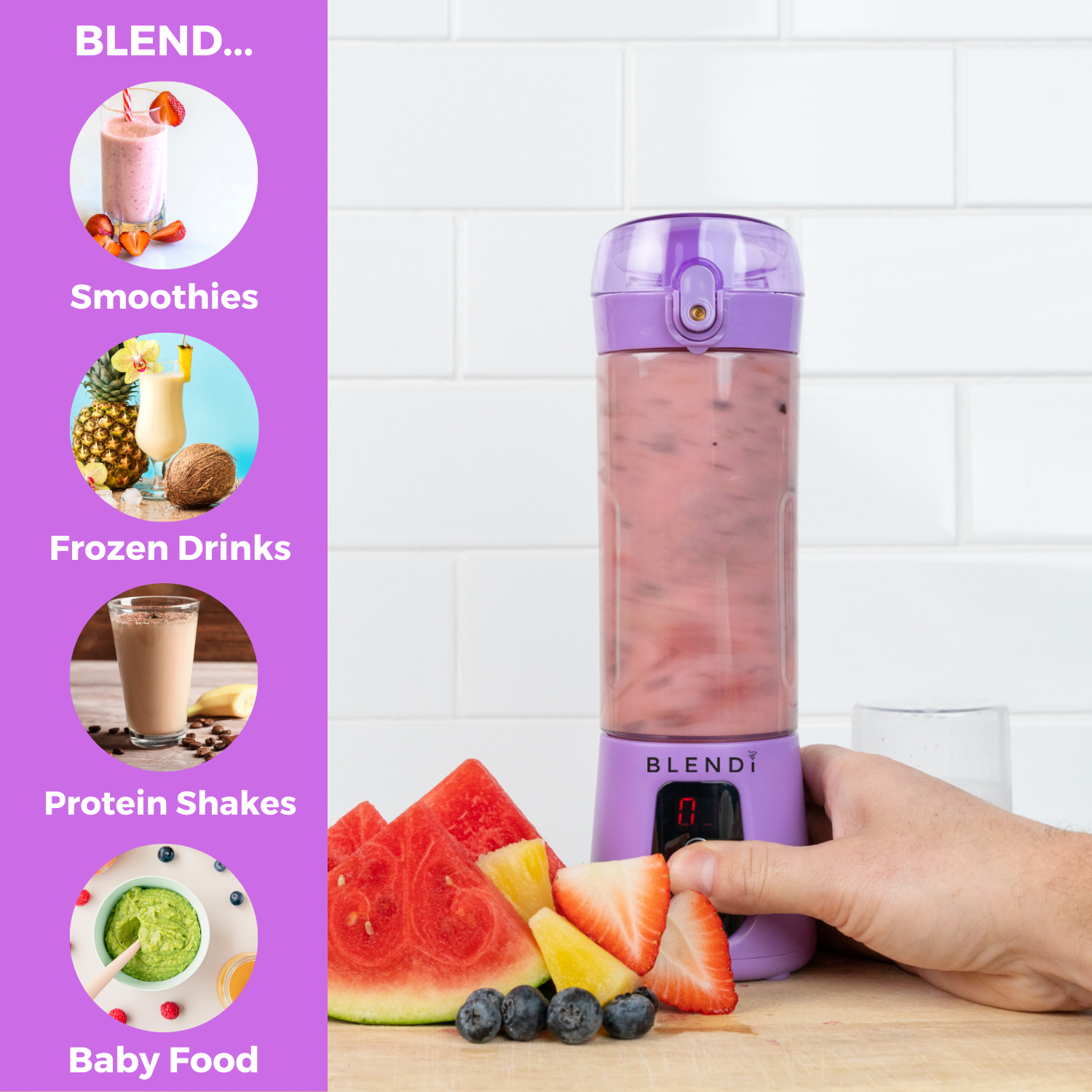 Ice Crushing Travel Blender by BLENDi